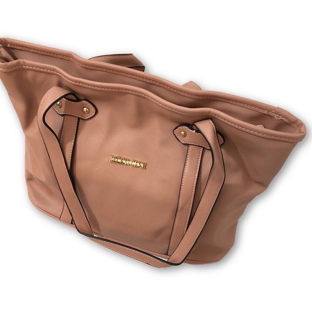 NWT Becky & Gene Medium Blush Tan Shoulder Bag